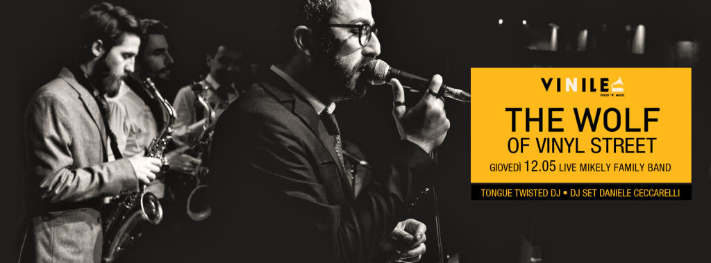 12 Maggio Live al Vinile Mikely Family Band