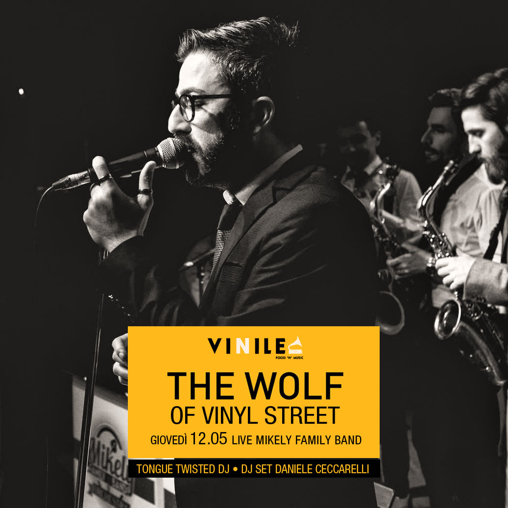 12 Maggio Live al Vinile Mikely Family Band