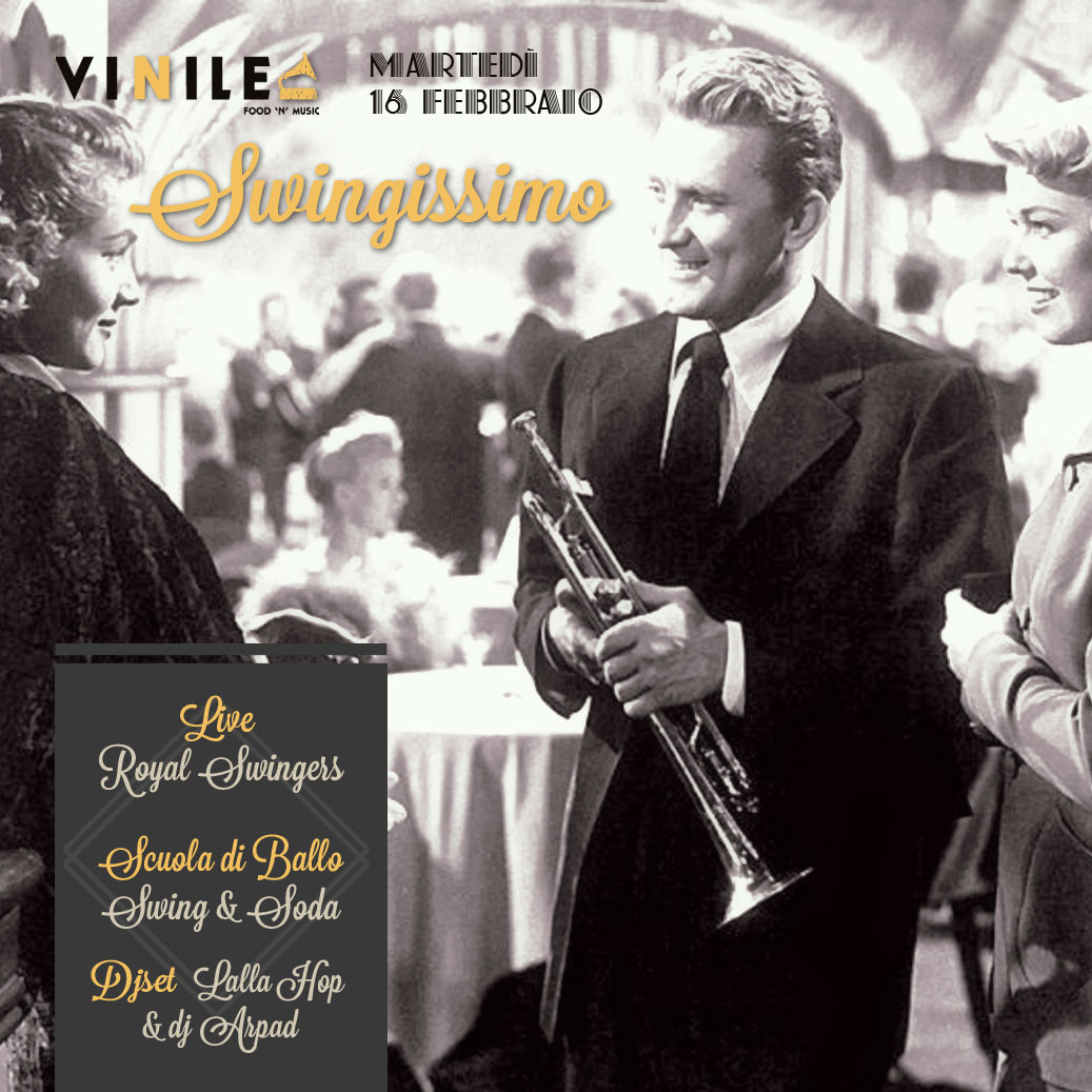 Martedì 16 febbraio Swing al Vinile Roma