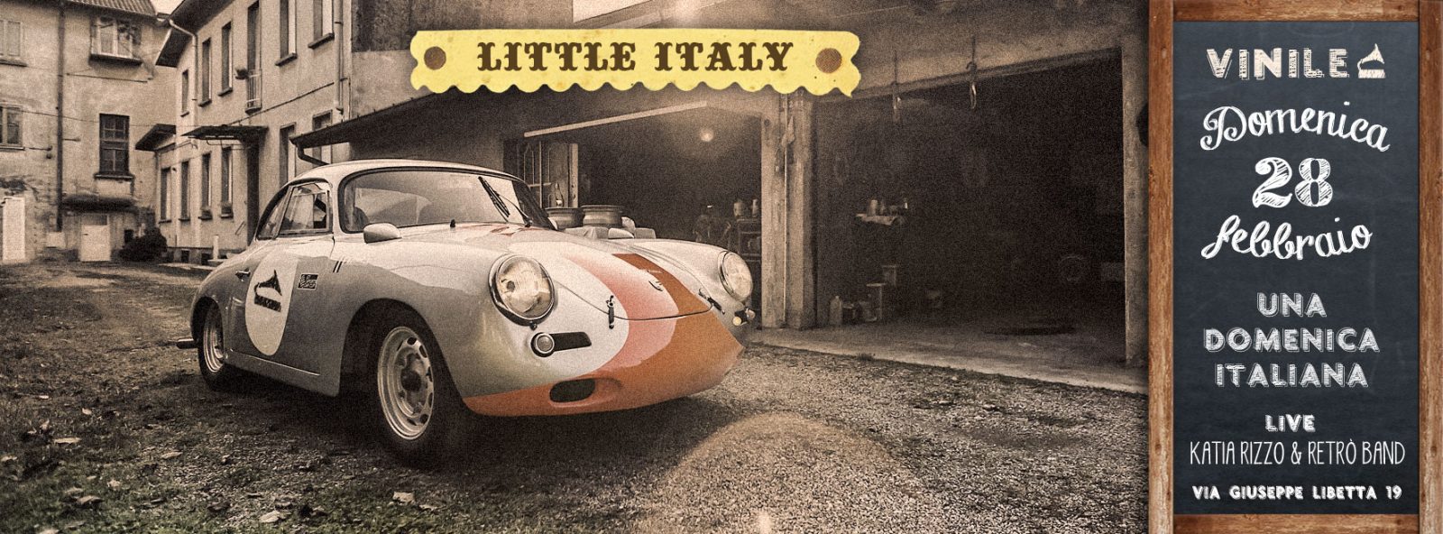 LITTLE ITALY - DOMENICA 28 FEBBRAIO al Vinile