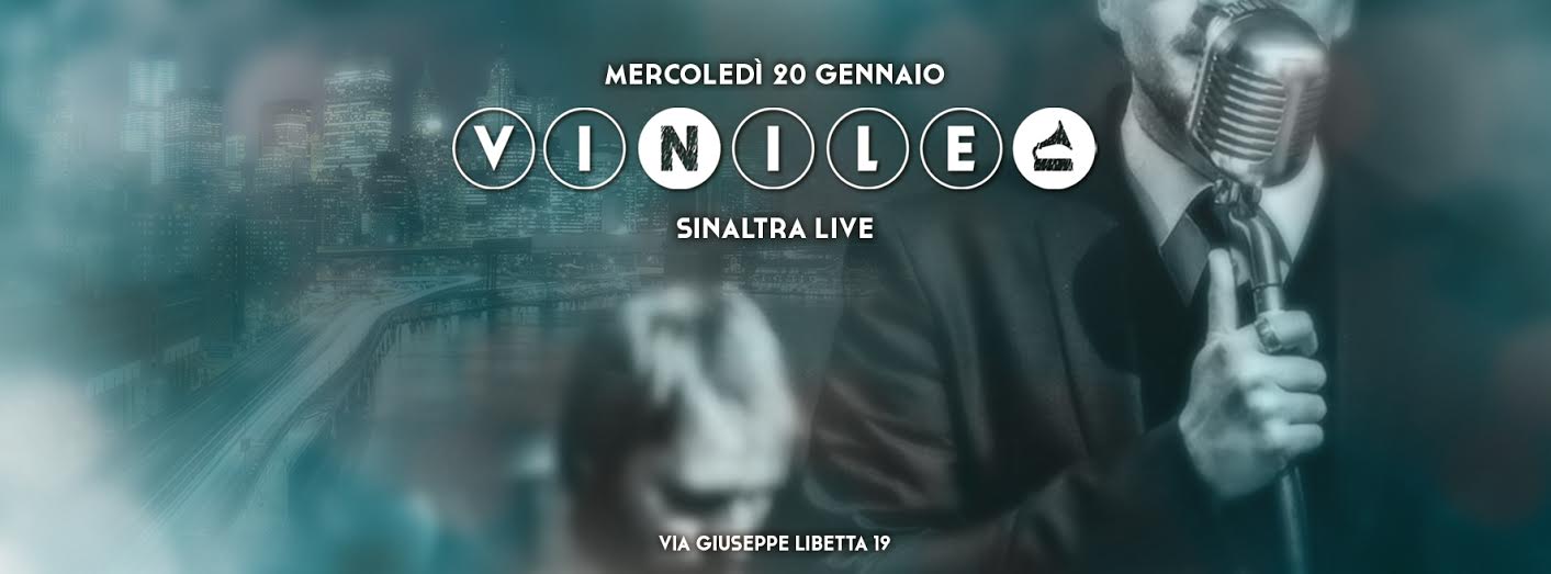 Locandina della serata di mercoledì 20 gennaio 2016 al Vinile
