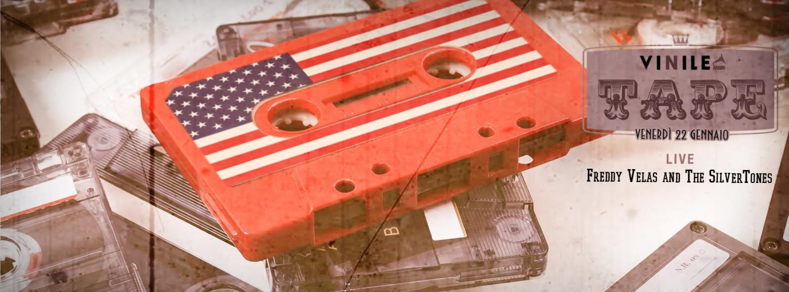 TAPE - VENERDI 22 GENNAIO, venerdì 22 gennaio 2016 al Vinile