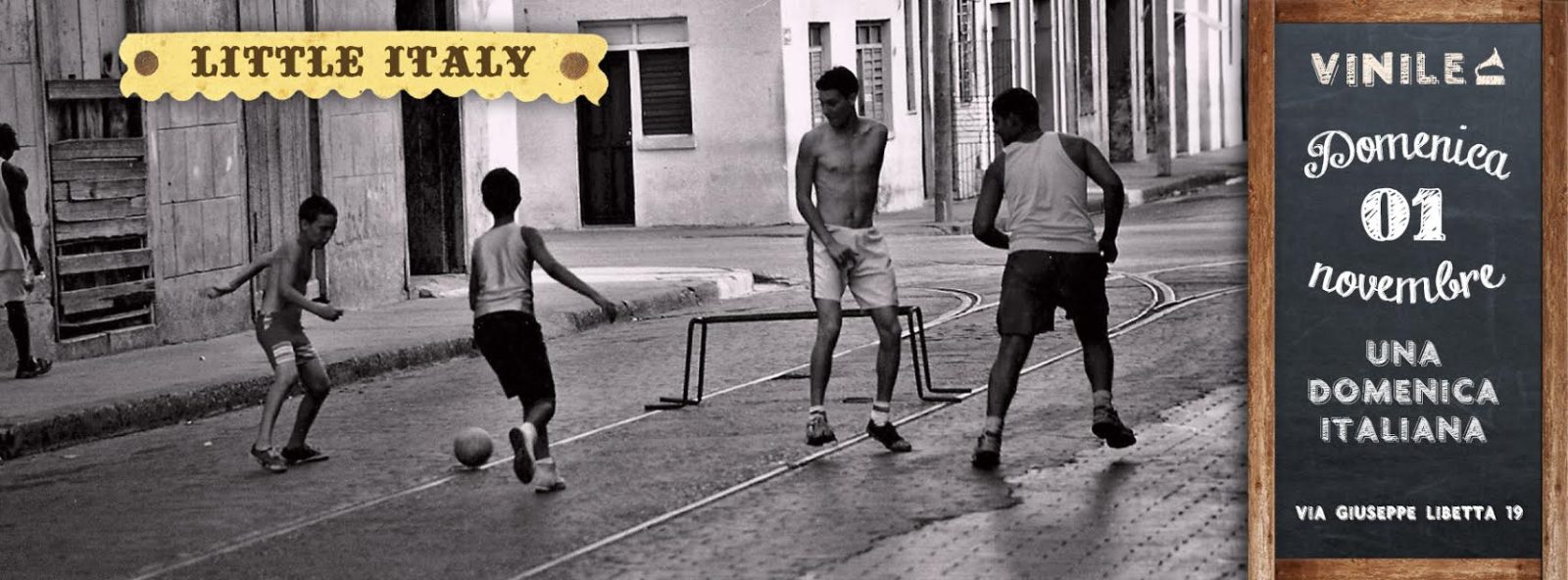 LITTLE ITALY, domenica 1 novembre 2015 al Vinile