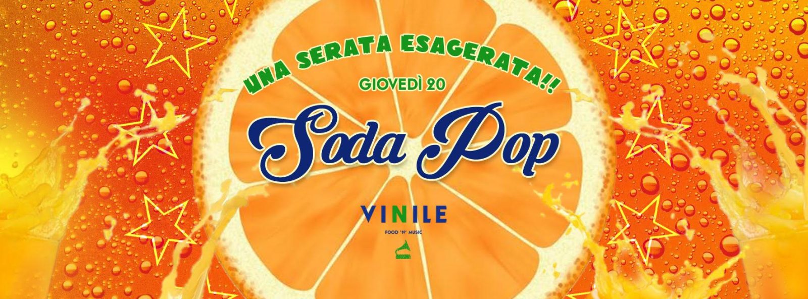 SODA POP!, giovedì 20 ottobre 2016 al Vinile