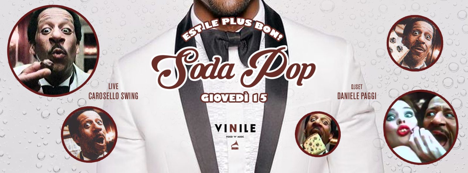 SODA POP, giovedì 15 dicembre 2016 al Vinile