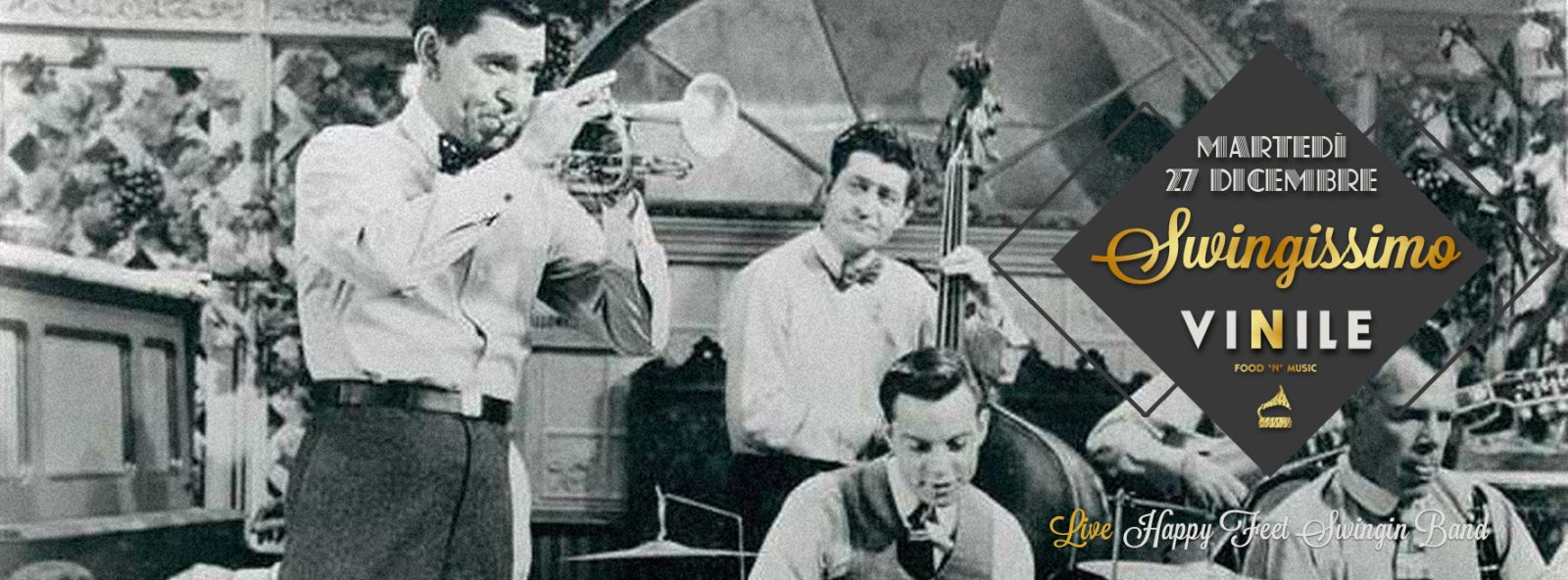 SWINGISSIMO, martedì 27 dicembre 2016 al Vinile