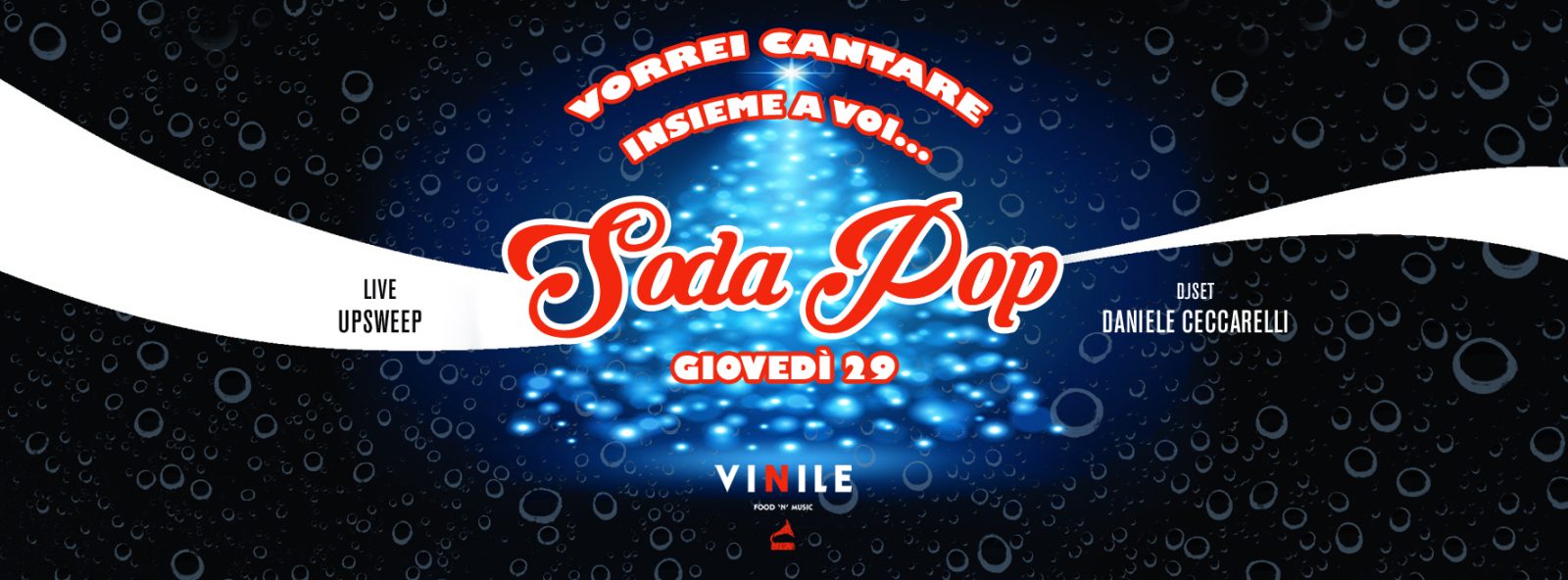 SODA POP, giovedì 29 dicembre 2016 al Vinile