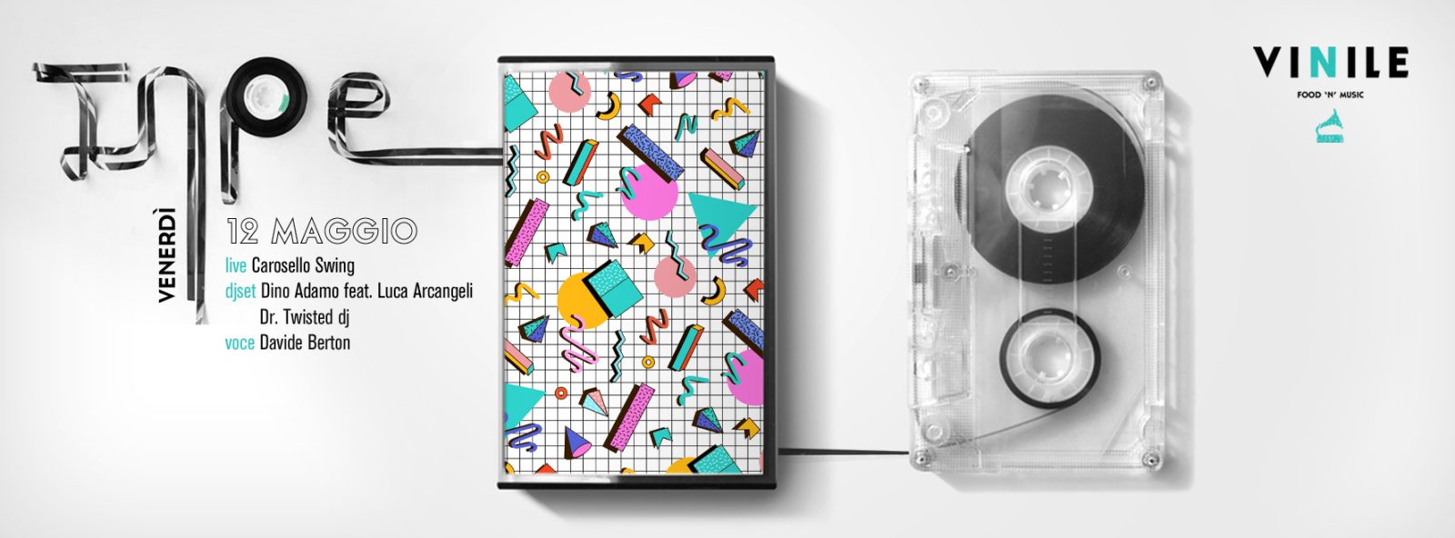 TAPE, venerdì 12 maggio 2017 al Vinile