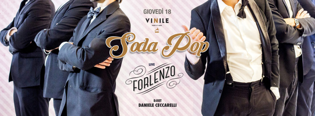 Locandina di SODA POP, giovedì 18 maggio 2017