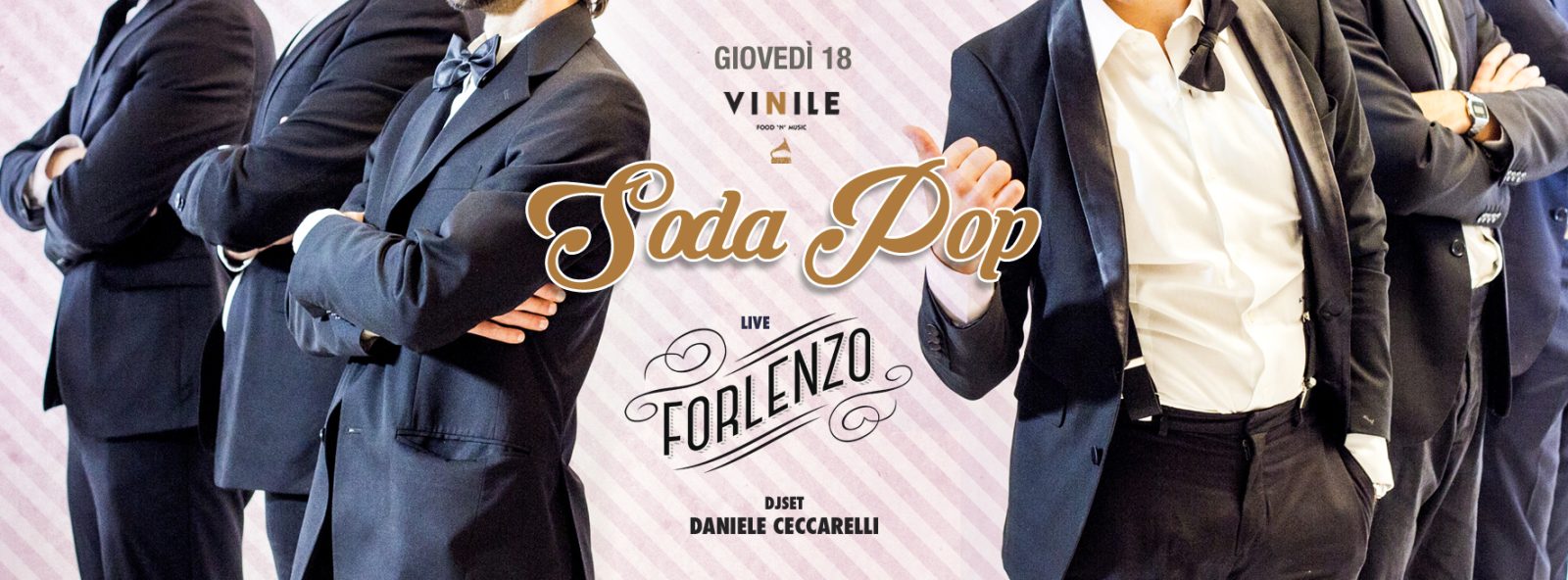 SODA POP, giovedì 18 maggio 2017 al Vinile