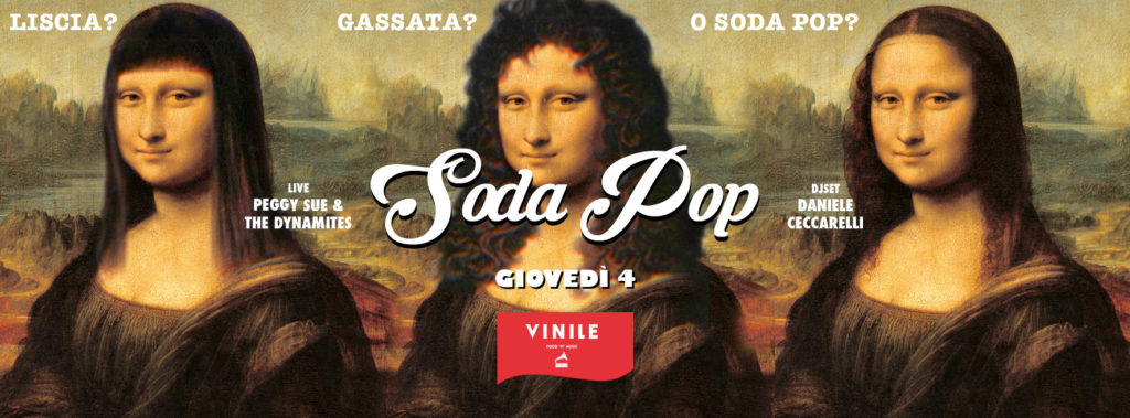 Locandina di SODA POP, giovedì 4 maggio 2017