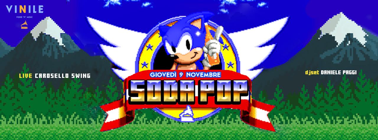 Locandina di SODA POP, giovedì 9 novembre 2017