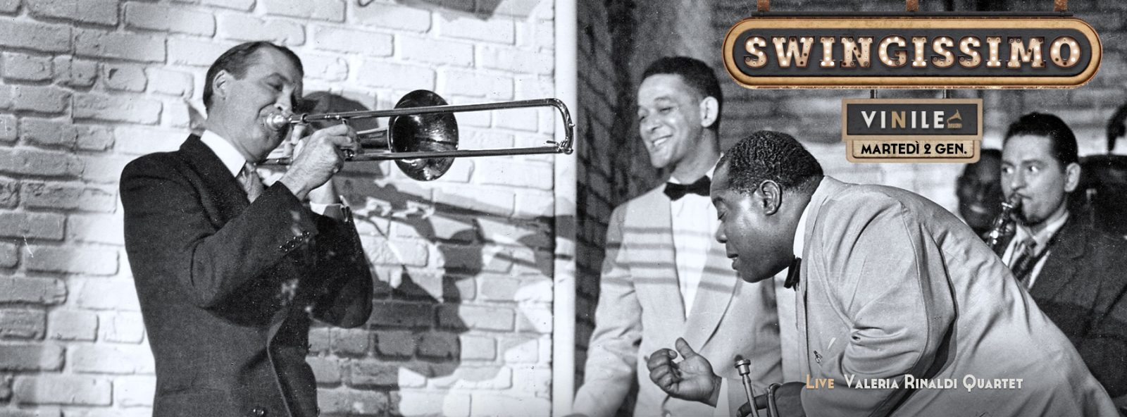 SWINGISSIMO, martedì 2 gennaio 2018 al Vinile
