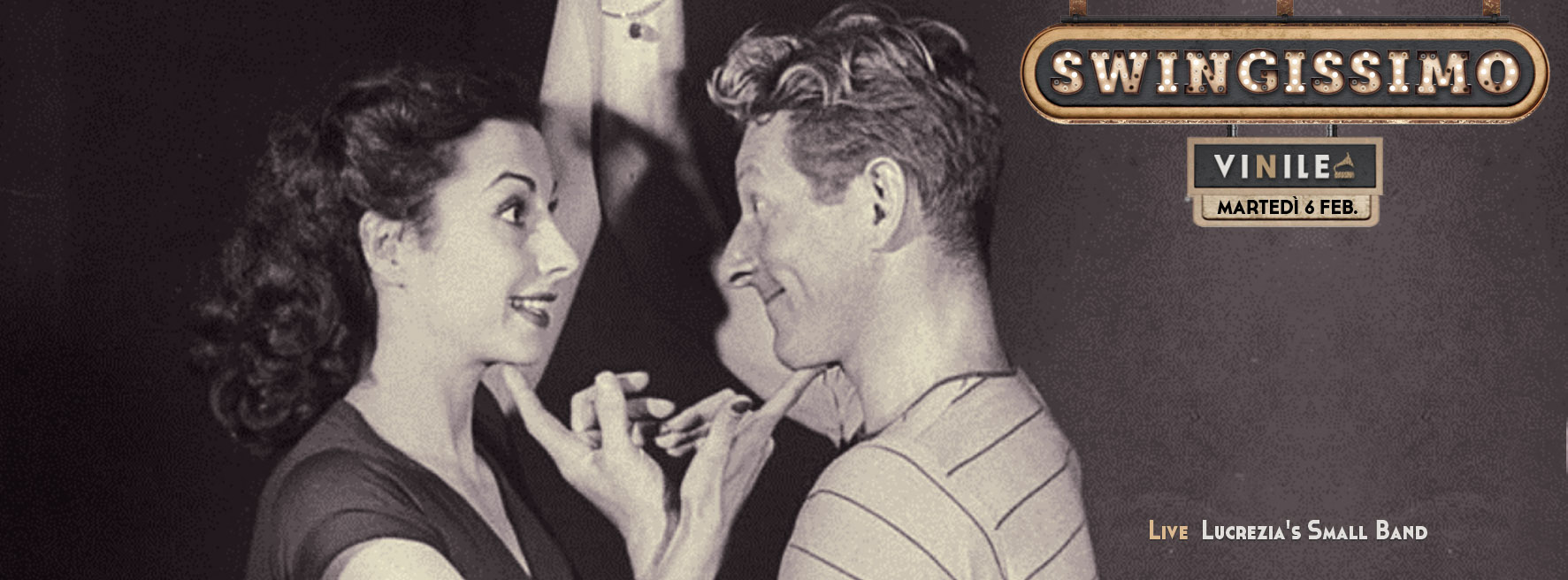 Locandina di SWINGISSIMO, martedì 6 febbraio 2018