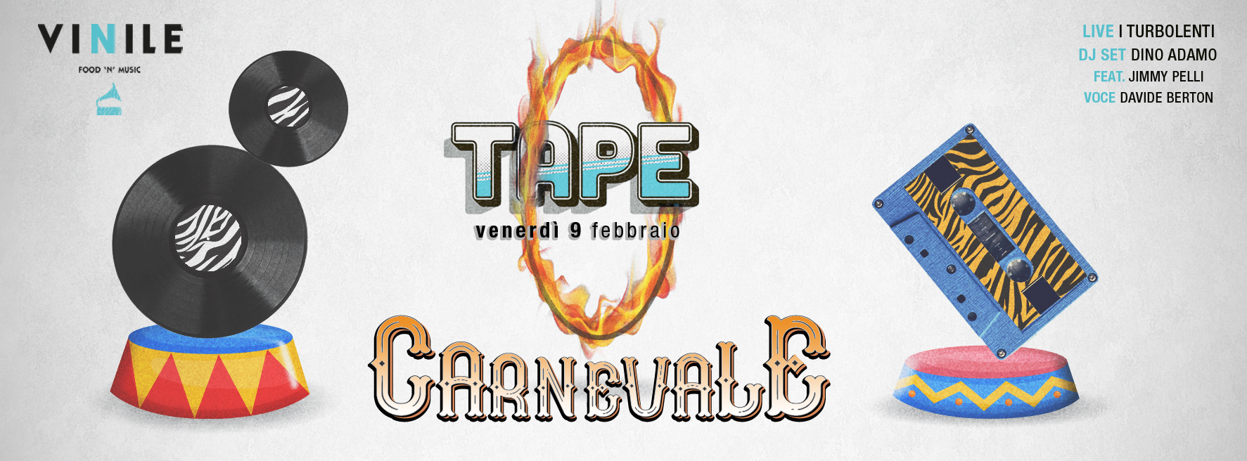 Locandina di TAPE, venerdì 9 febbraio 2018