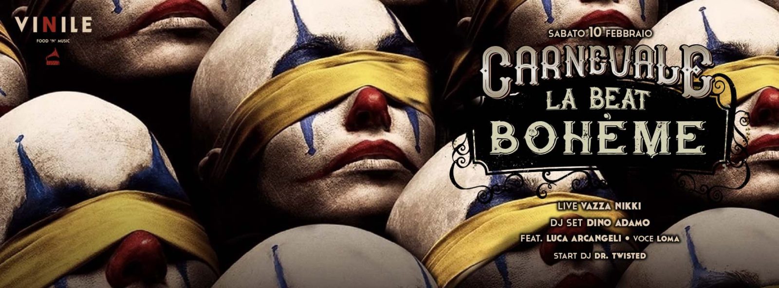 LA BEAT BOHÈME, sabato 10 febbraio 2018 al Vinile