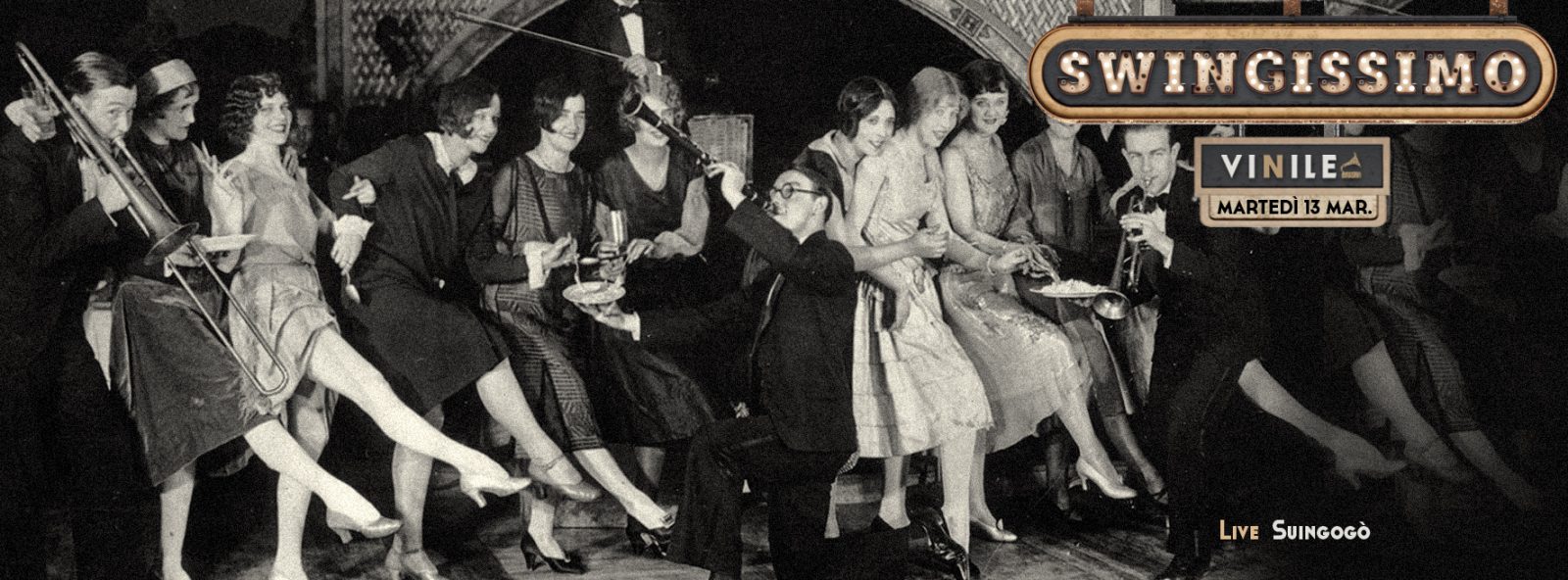 SWINGISSIMO, martedì 13 marzo 2018 al Vinile
