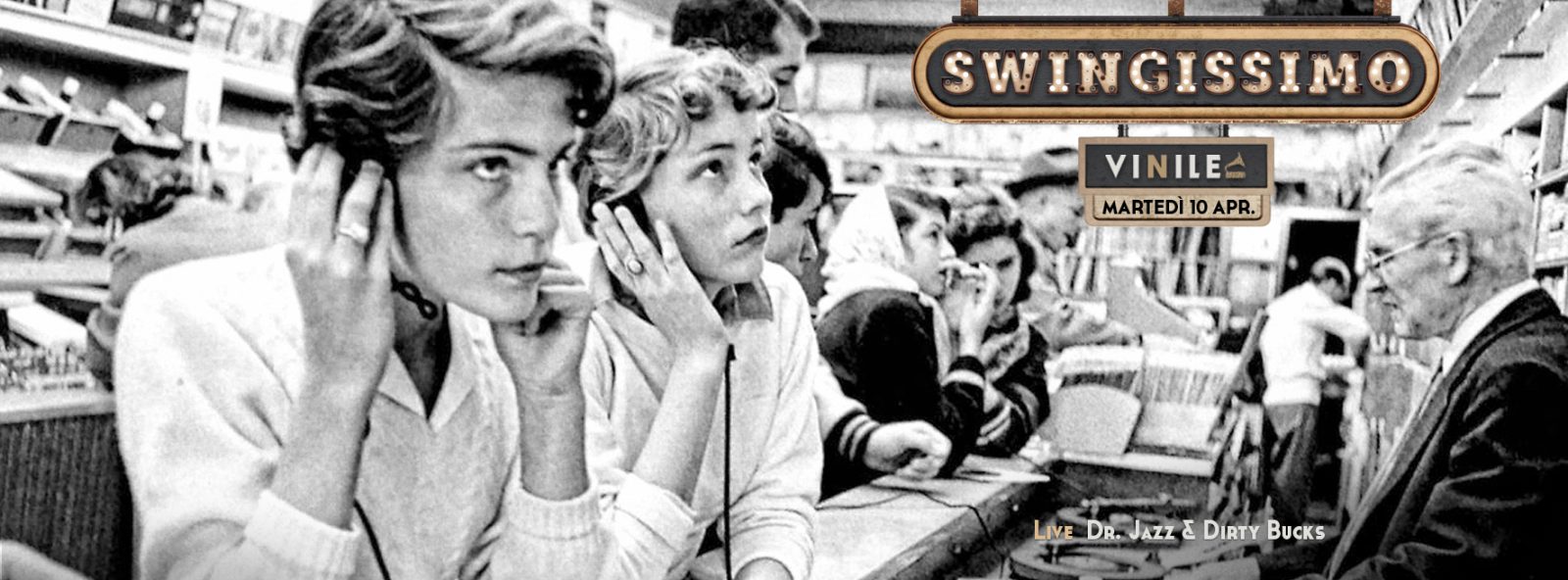 SWINGISSIMO, martedì 10 aprile 2018 al Vinile