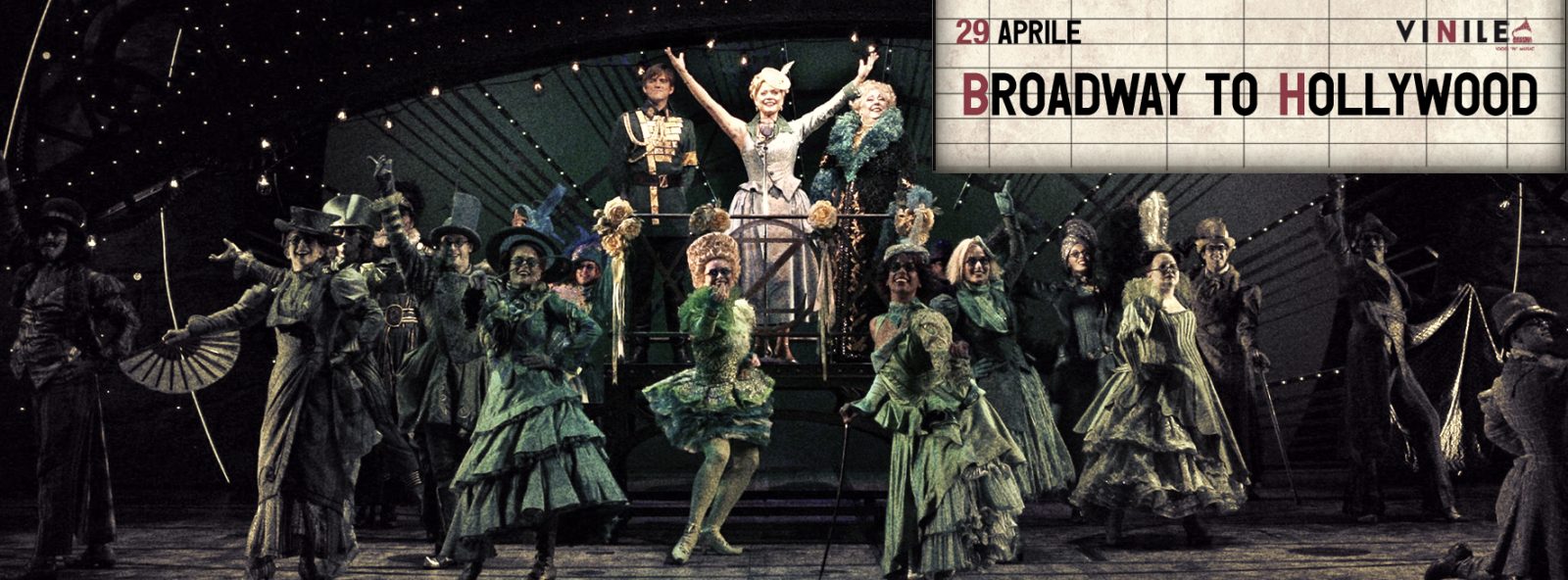 BROADWAY TO HOLLYWOOD, domenica 29 aprile 2018 al Vinile