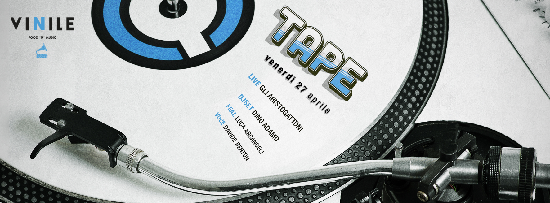 Locandina di TAPE, venerdì 27 aprile 2018