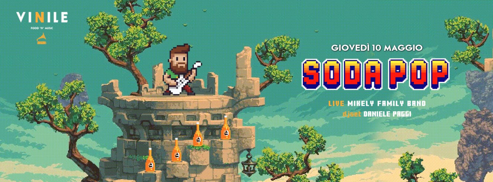 SODA POP, giovedì 10 maggio 2018 al Vinile
