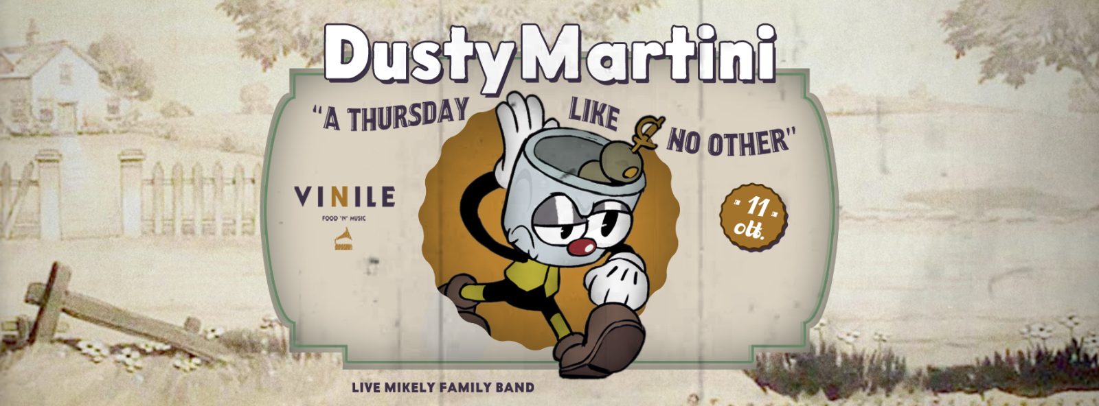 DUSTY MARTINI, giovedì 11 ottobre 2018 al Vinile