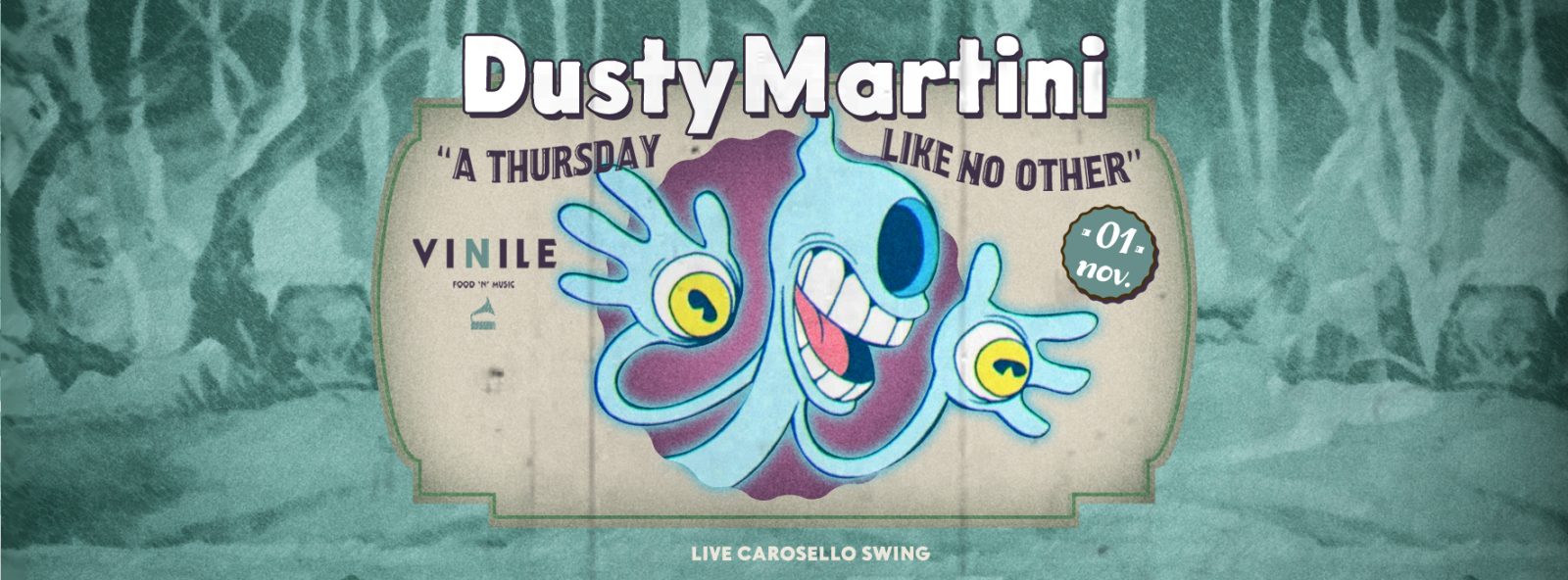 DUSTY MARTINI, giovedì 1 novembre 2018 al Vinile