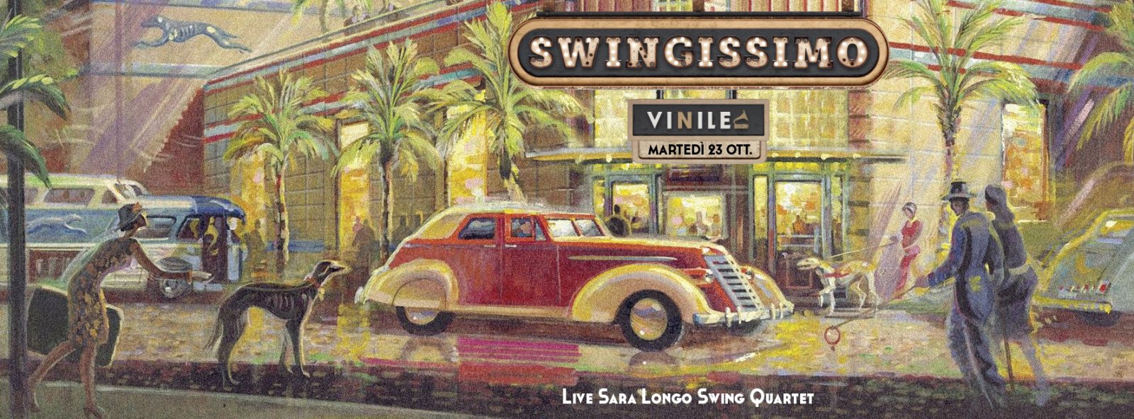 SWINGISSIMO, martedì 23 ottobre 2018 al Vinile