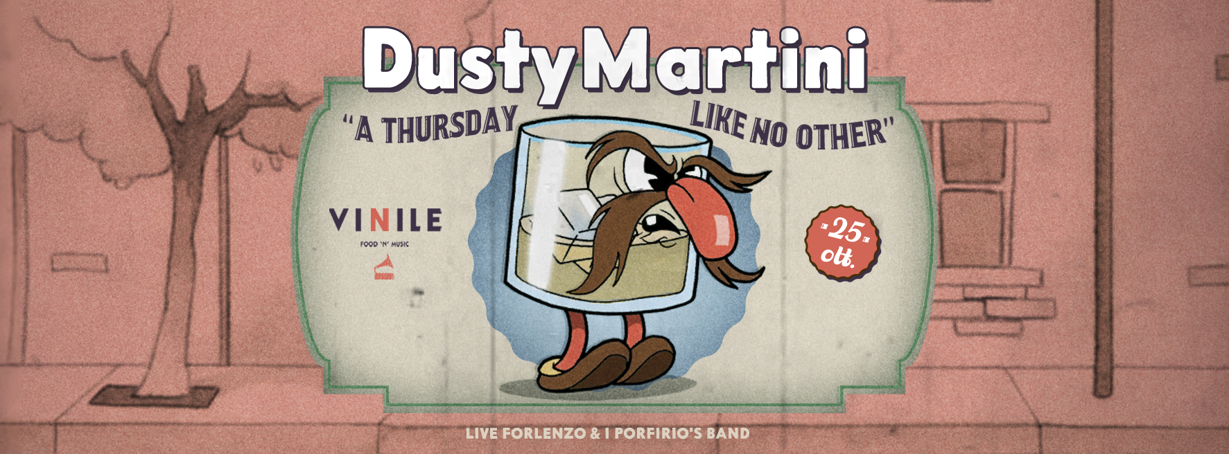 Locandina di DUSTY MARTINI, giovedì 25 ottobre 2018