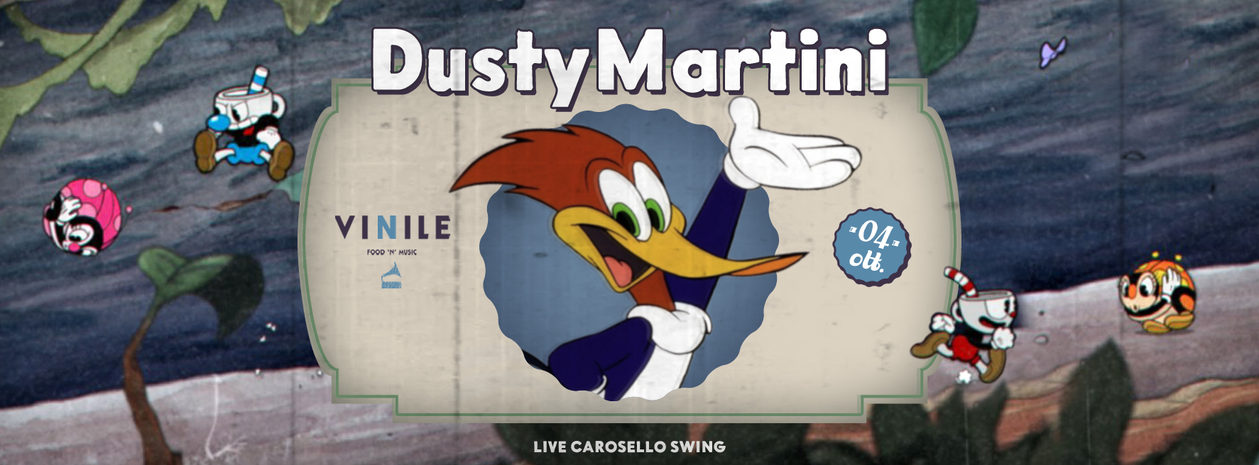 Locandina di DUSTY MARTINI, giovedì 4 ottobre 2018