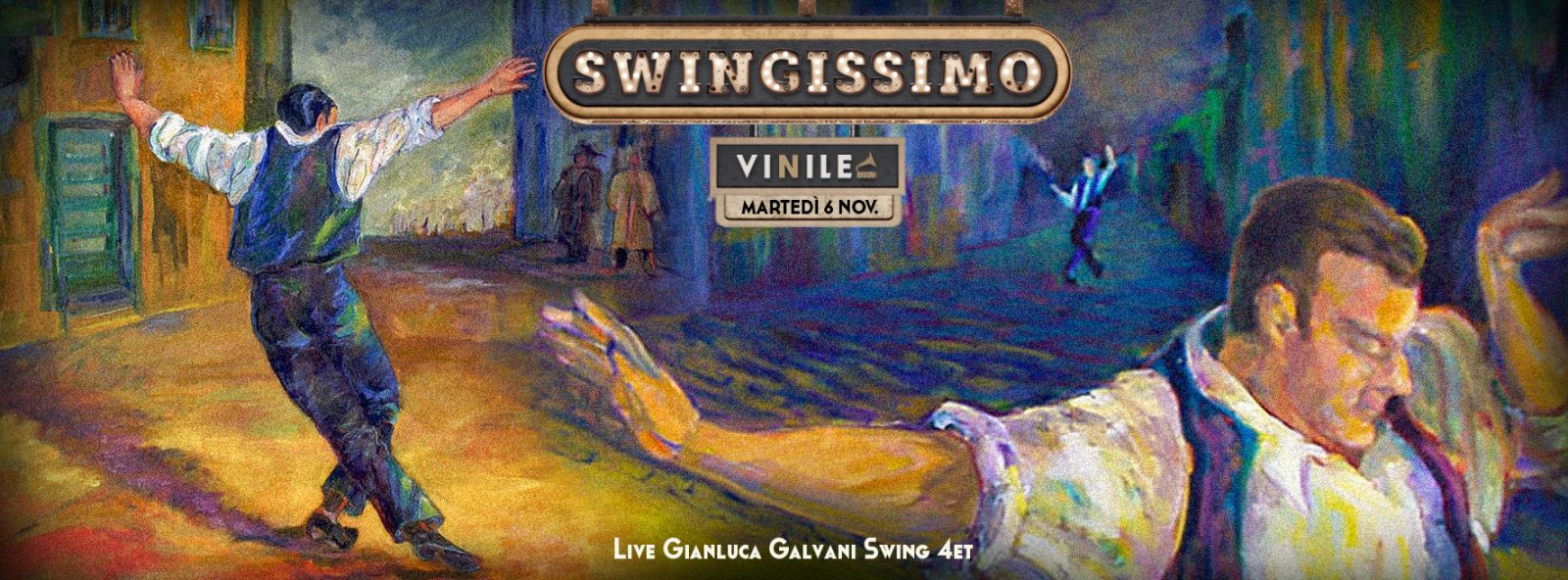 SWINGISSIMO, martedì 6 novembre 2018 al Vinile