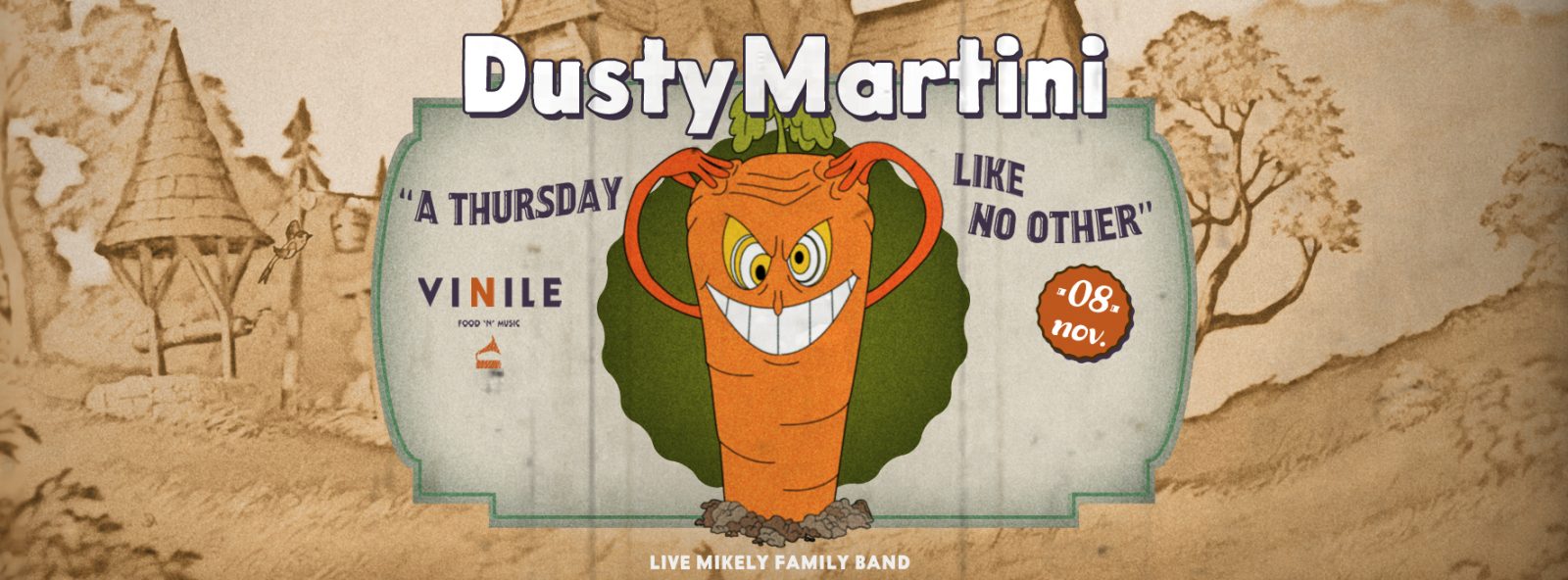 DUSTY MARTINI, giovedì 8 novembre 2018 al Vinile