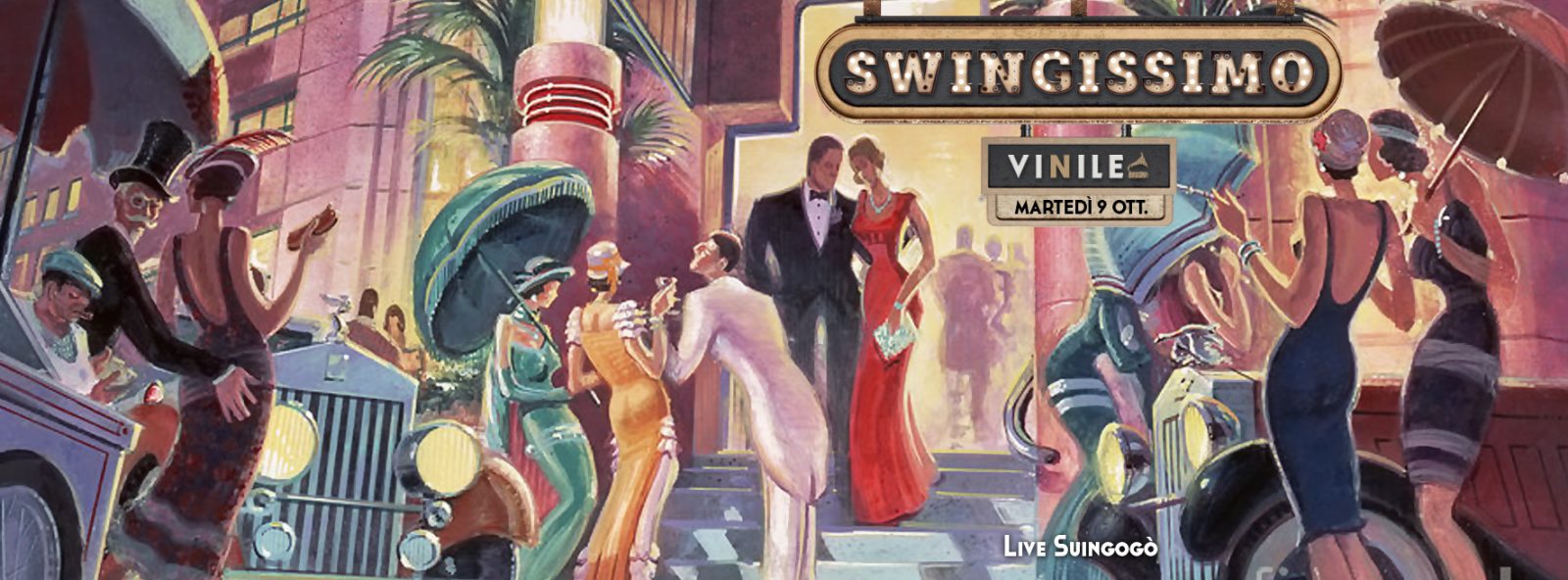 SWINGISSIMO, martedì 9 ottobre 2018 al Vinile