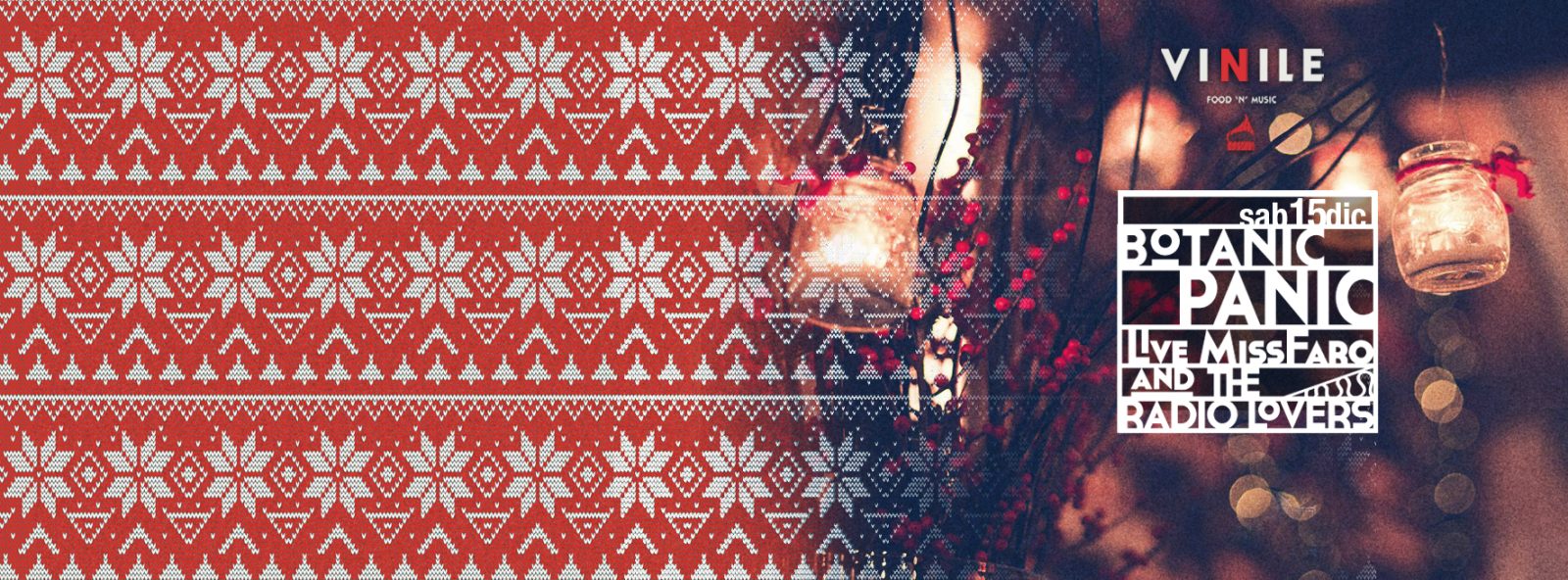 Botanic Panic, sabato 15 dicembre 2018 al Vinile