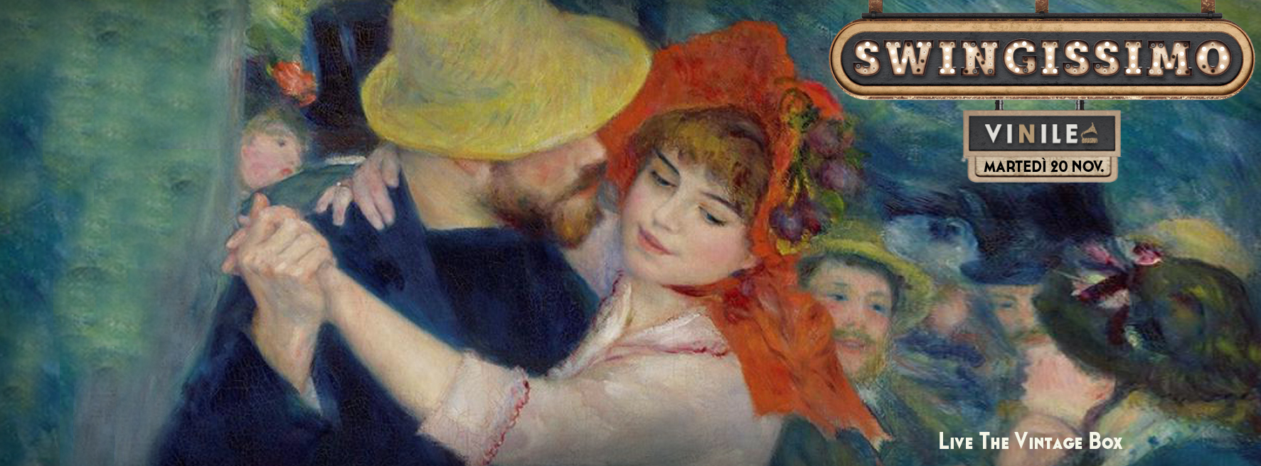 Locandina di SWINGISSIMO, martedì 20 novembre 2018