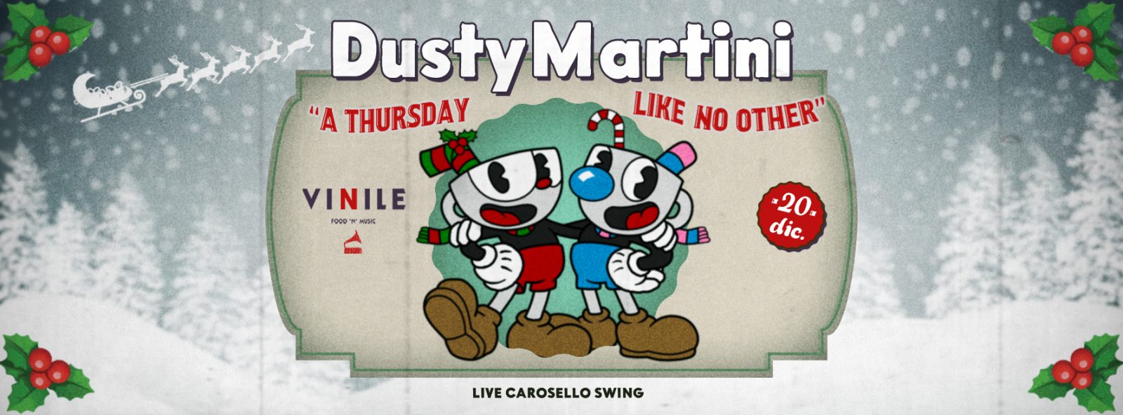DUSTY MARTINI, giovedì 20 dicembre 2018 al Vinile