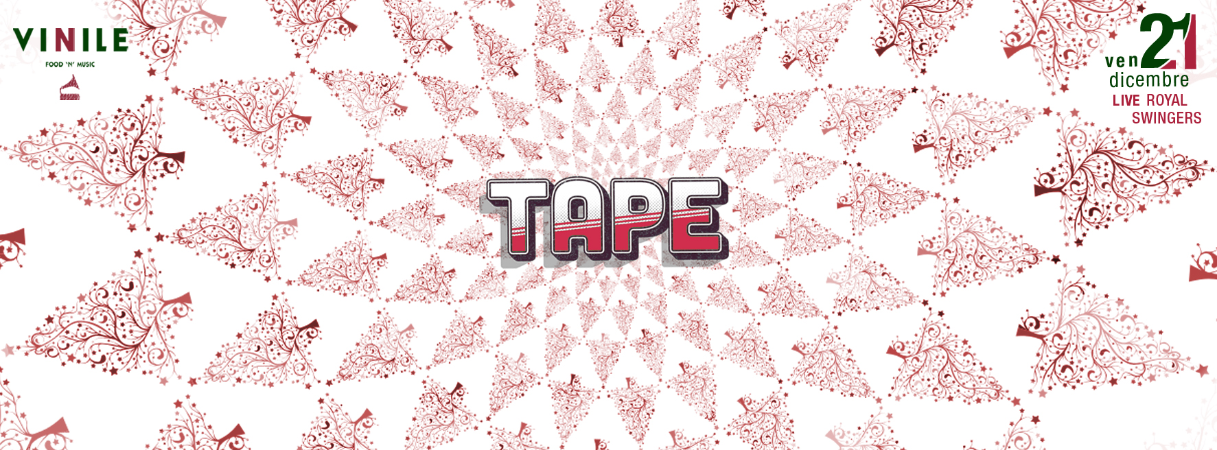 Locandina di TAPE, venerdì 21 dicembre 2018