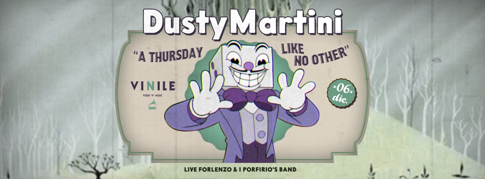 DUSTY MARTINI, giovedì 6 dicembre 2018 al Vinile