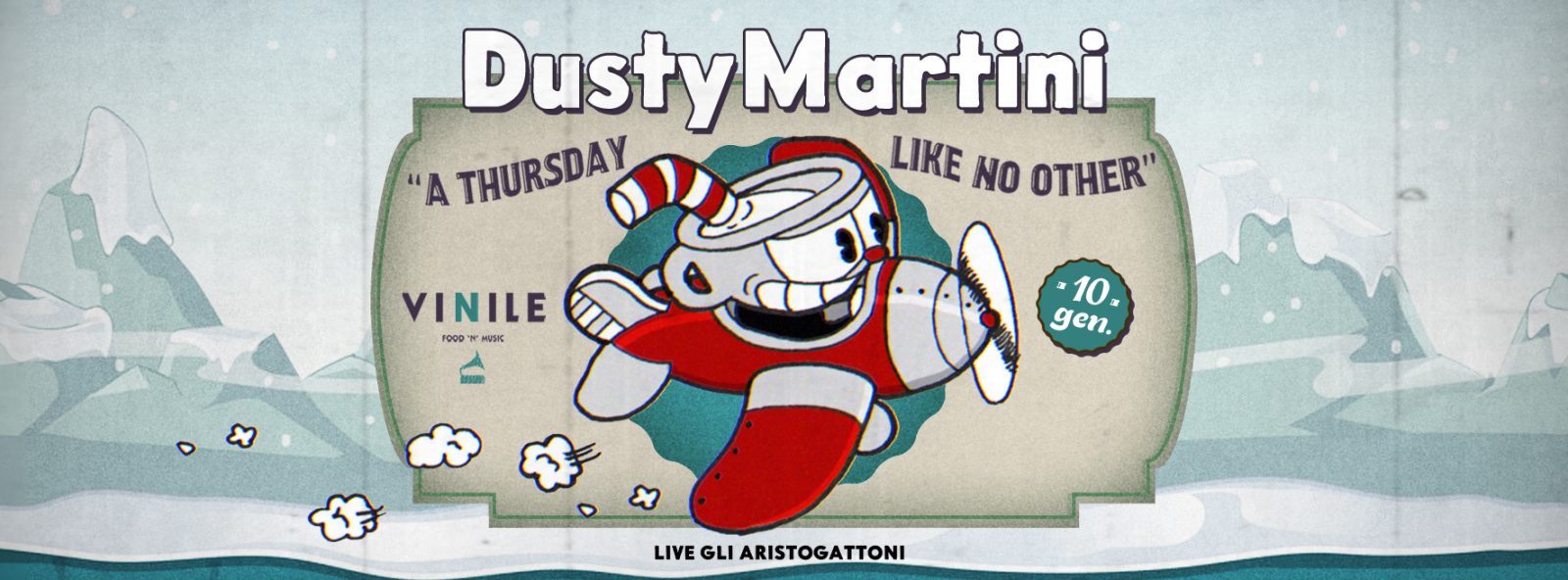 DUSTY MARTINI, giovedì 10 gennaio 2019 al Vinile