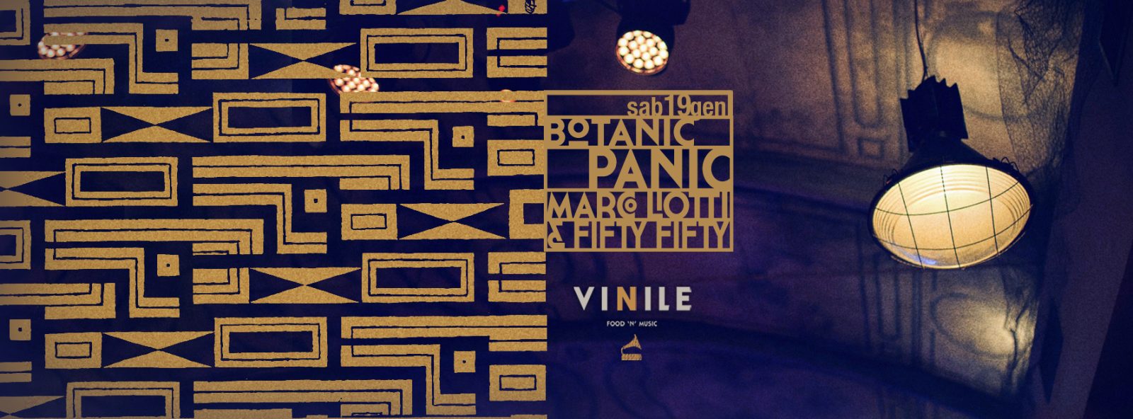 Botanic Panic, sabato 19 gennaio 2019 al Vinile