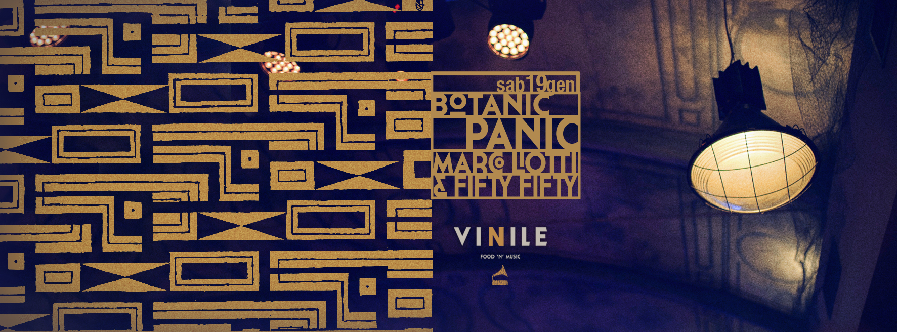 Locandina di BOTANIC PANIC, sabato 19 gennaio 2019