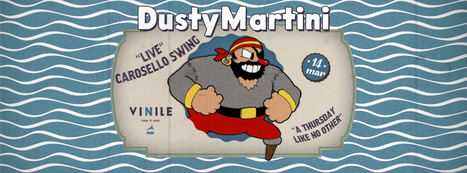 DUSTY MARTINI, giovedì 14 marzo 2019 al Vinile