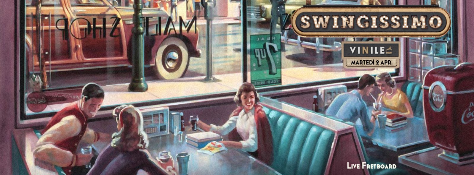 SWINGISSIMO, martedì 2 aprile 2019 al Vinile