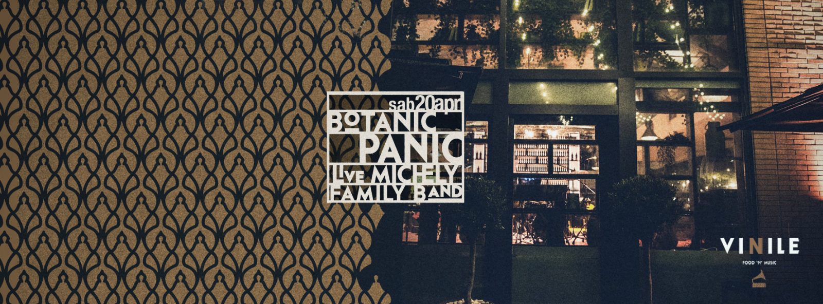 Botanic Panic, sabato 20 aprile 2019 al Vinile