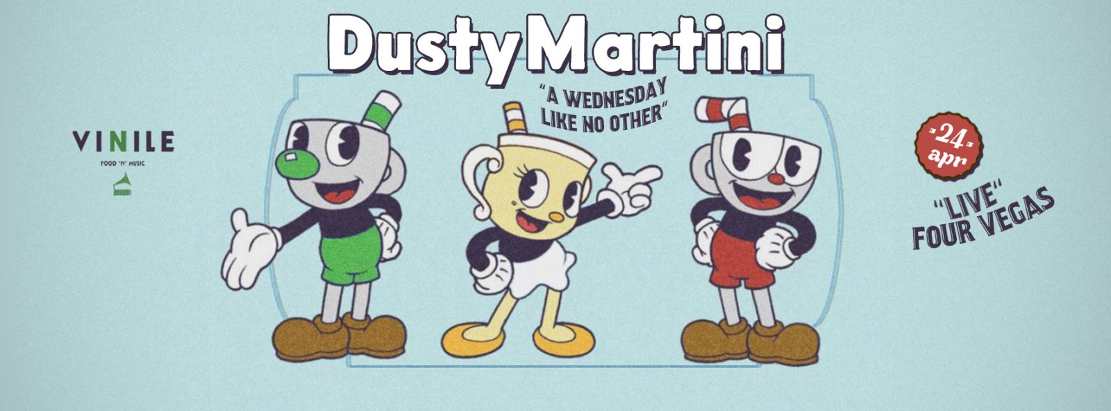 Dusty Martini, mercoledì 24 aprile 2019 al Vinile