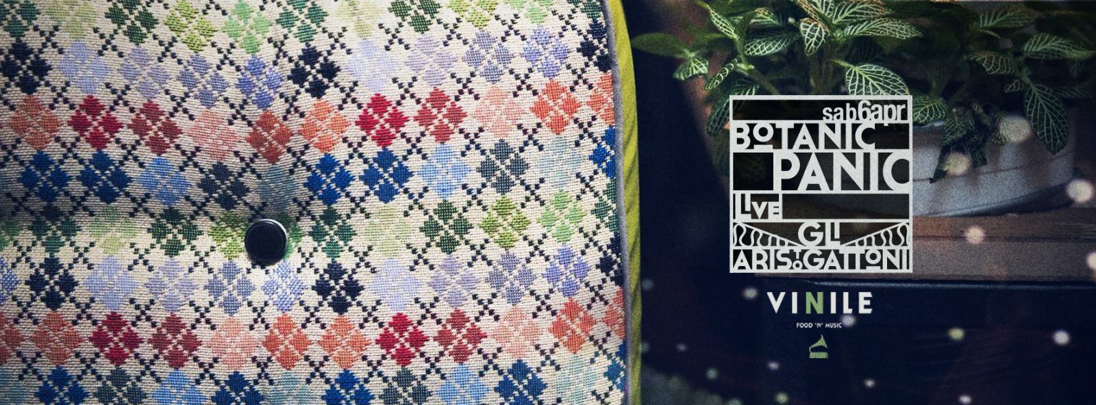 Botanic Panic, sabato 6 aprile 2019 al Vinile