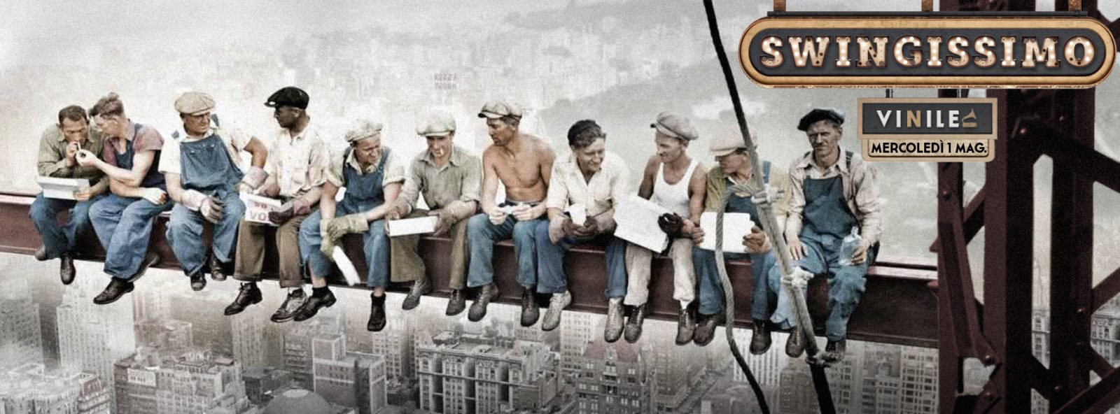 SWINGISSIMO, mercoledì 1 maggio 2019 al Vinile