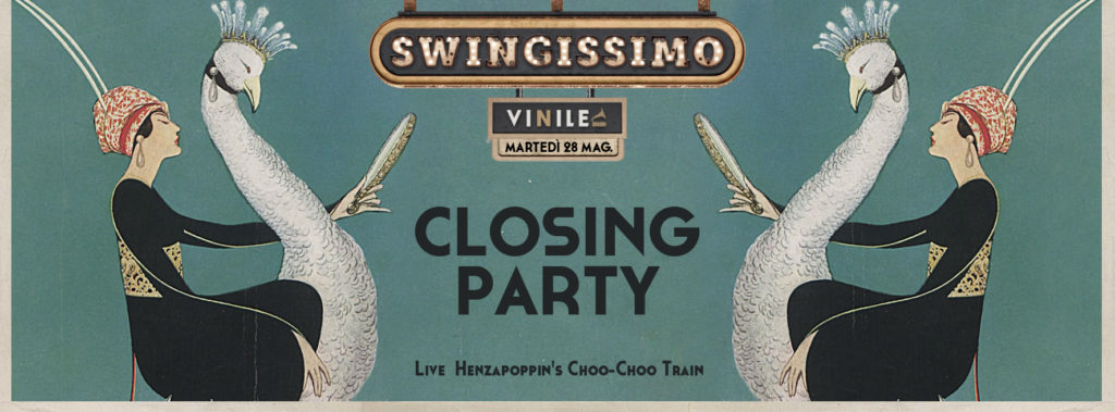 Locandina di SWINGISSIMO, martedì 28 maggio 2019