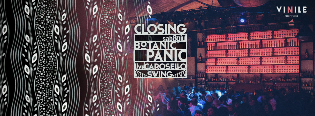 Locandina di BOTANIC PANIC, sabato 8 giugno 2019