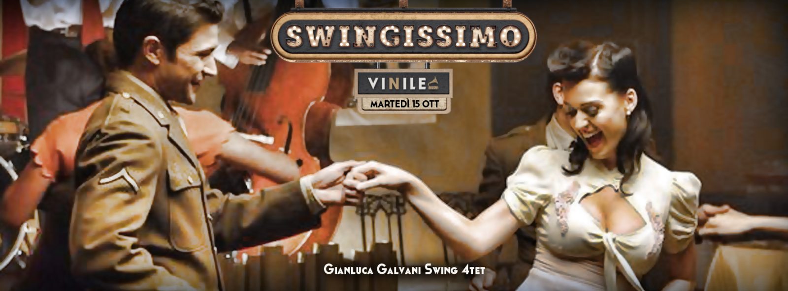 SWINGISSIMO, martedì 15 ottobre 2019 al Vinile